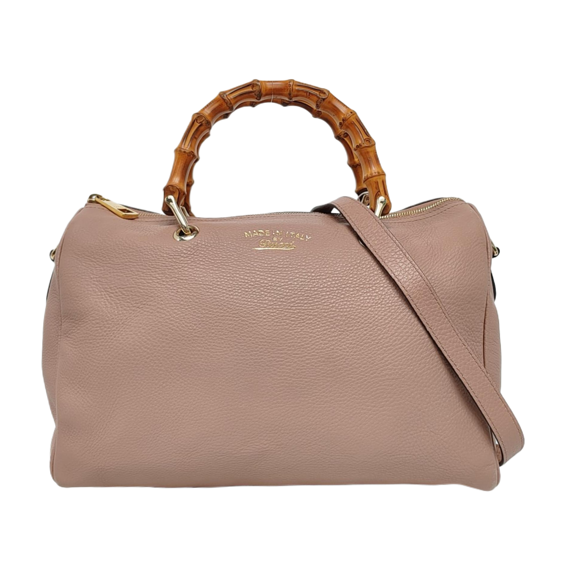 Authenticated pre-owned  Bamboo 1947 Calfskin Pink - Shoulder Bag at Looply