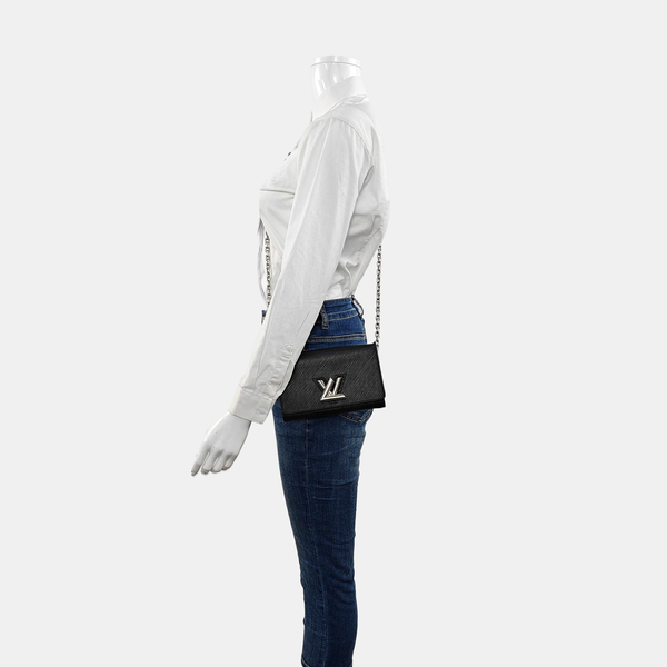Authenticated pre-owned  Twist Epi Black - Shoulder Bag at Looply