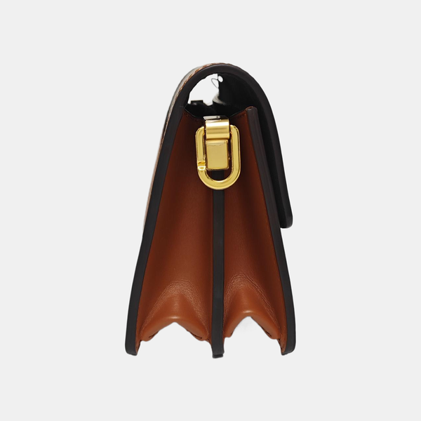 DAUPHINE Mini Coated Canvas Brown