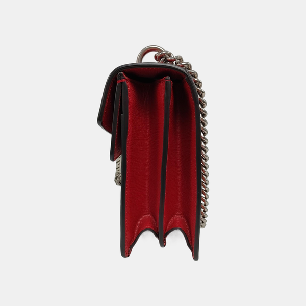 Authenticated pre-owned  Dionysus Super Mini Calfskin Red - Shoulder Bag at Looply