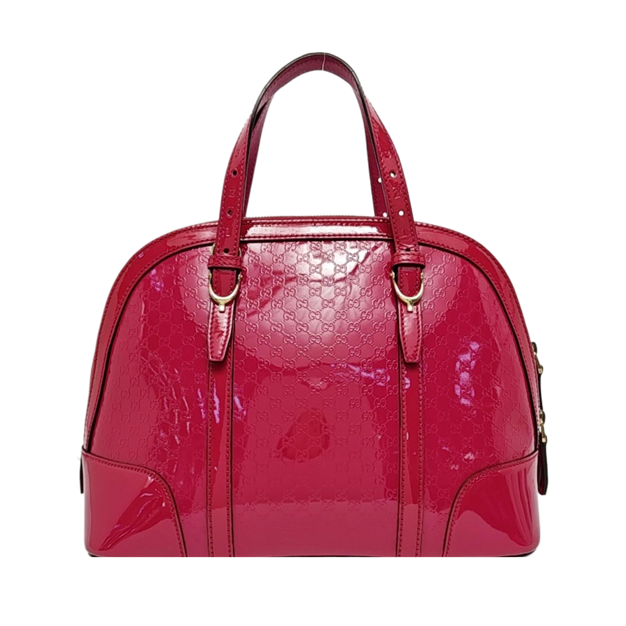 Authenticated pre-owned  Microguccissima Monogram Calfskin Pink - Top Handle Bag at Looply