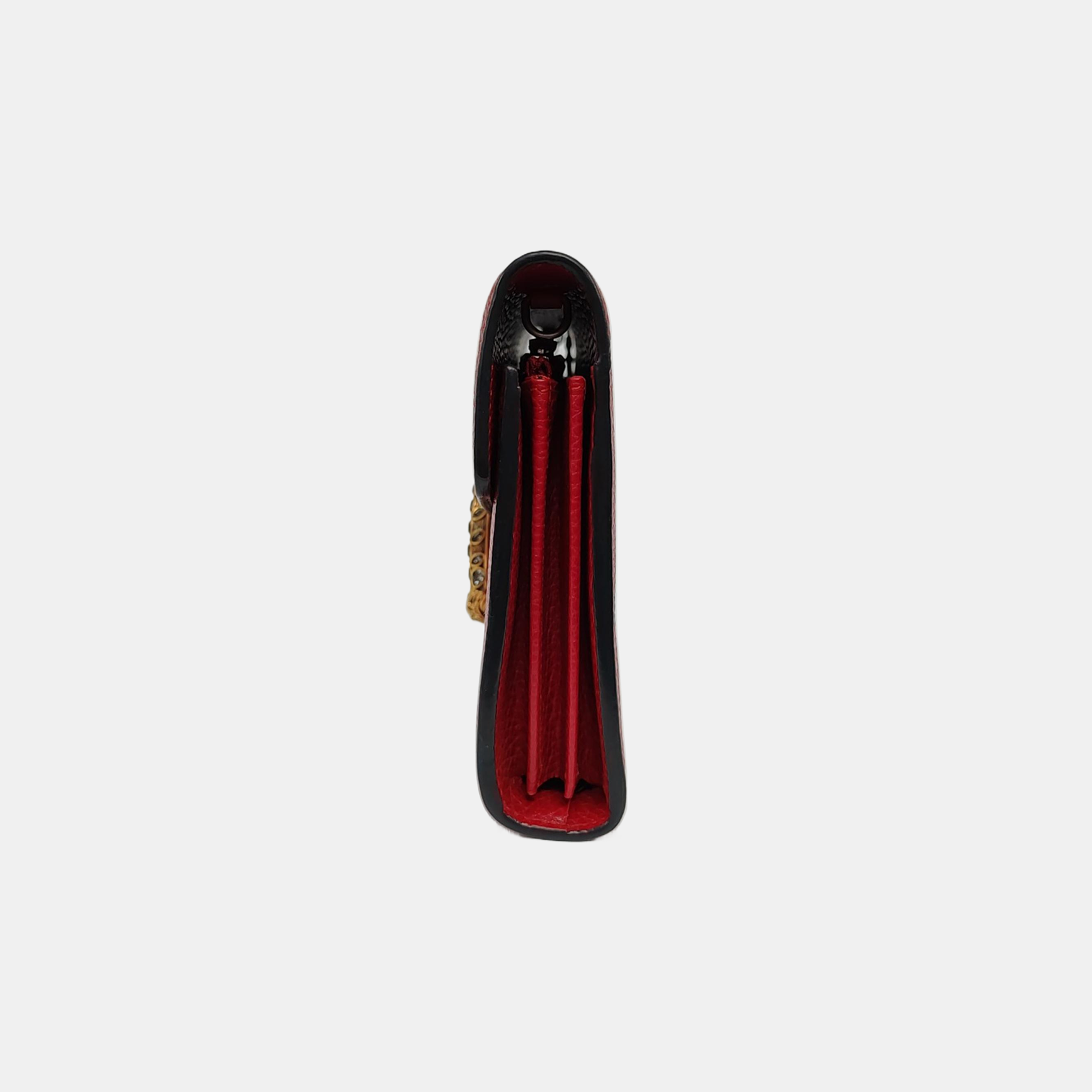 Authenticated pre-owned  Dionysus Super Mini Calfskin Red - Shoulder Bag at Looply