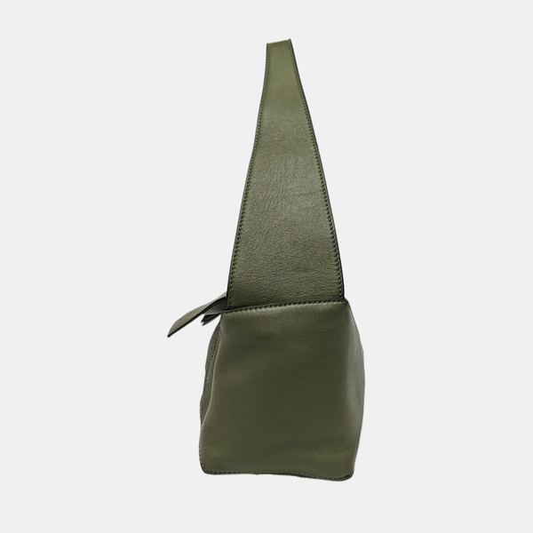 Authenticated pre-owned  Puzzle Hobo Calfskin Green - Top Handle Bag at Looply