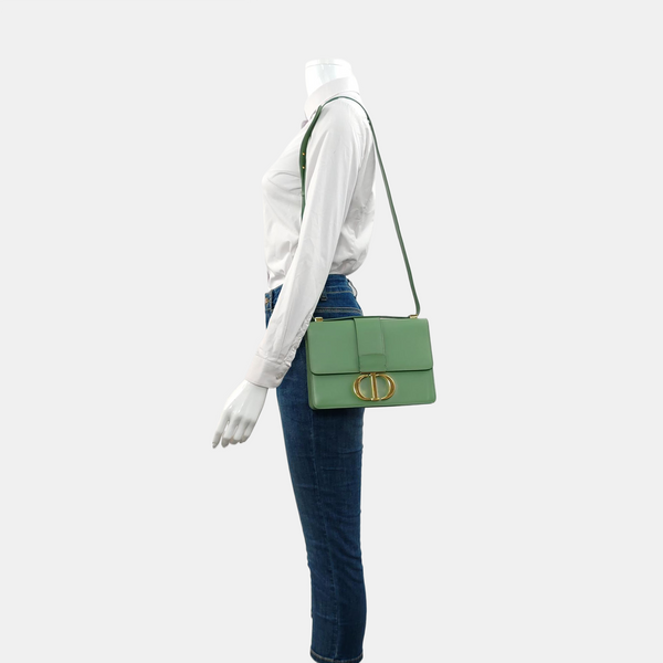 30 Montaigne Calfskin Green