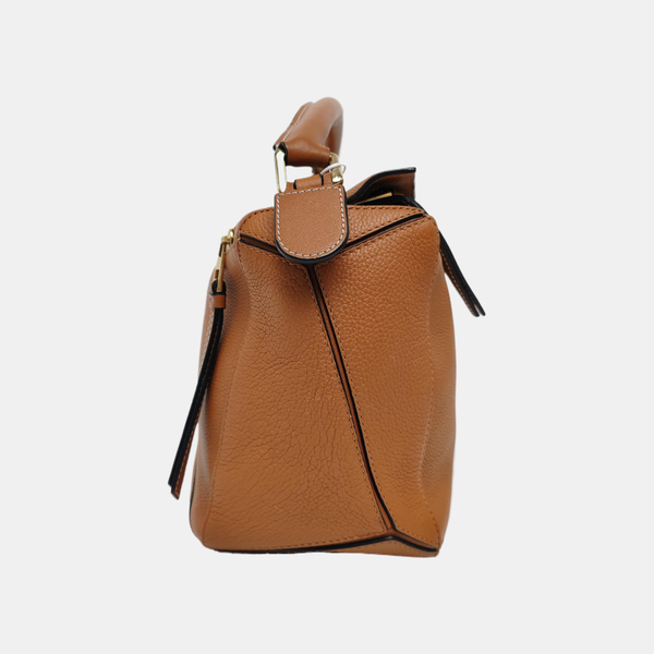 Puzzle Medium Calfskin Brown