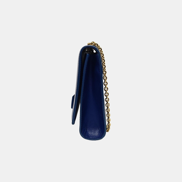 Ginny Calfskin Blue