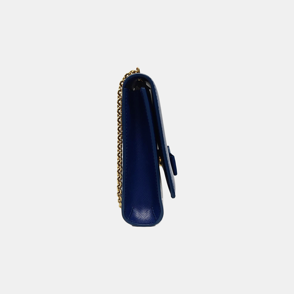 Ginny Calfskin Blue