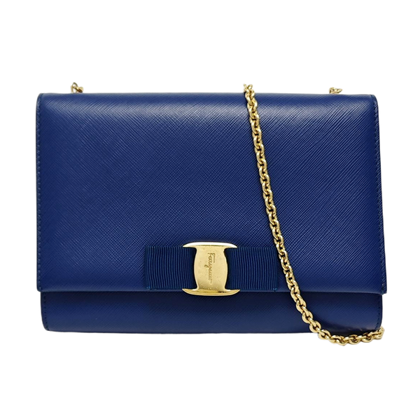 Ginny Calfskin Blue