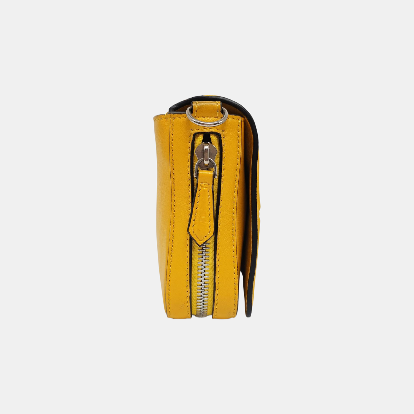 Lambskin Shoulder Bag Yellow