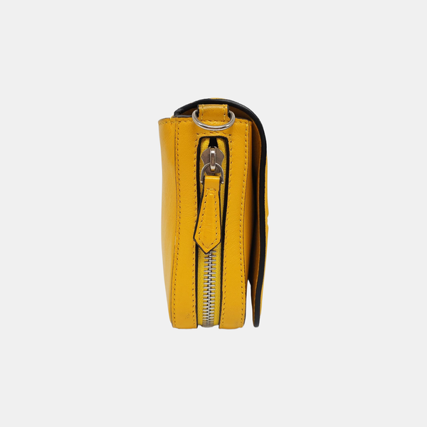 Lambskin Shoulder Bag Yellow