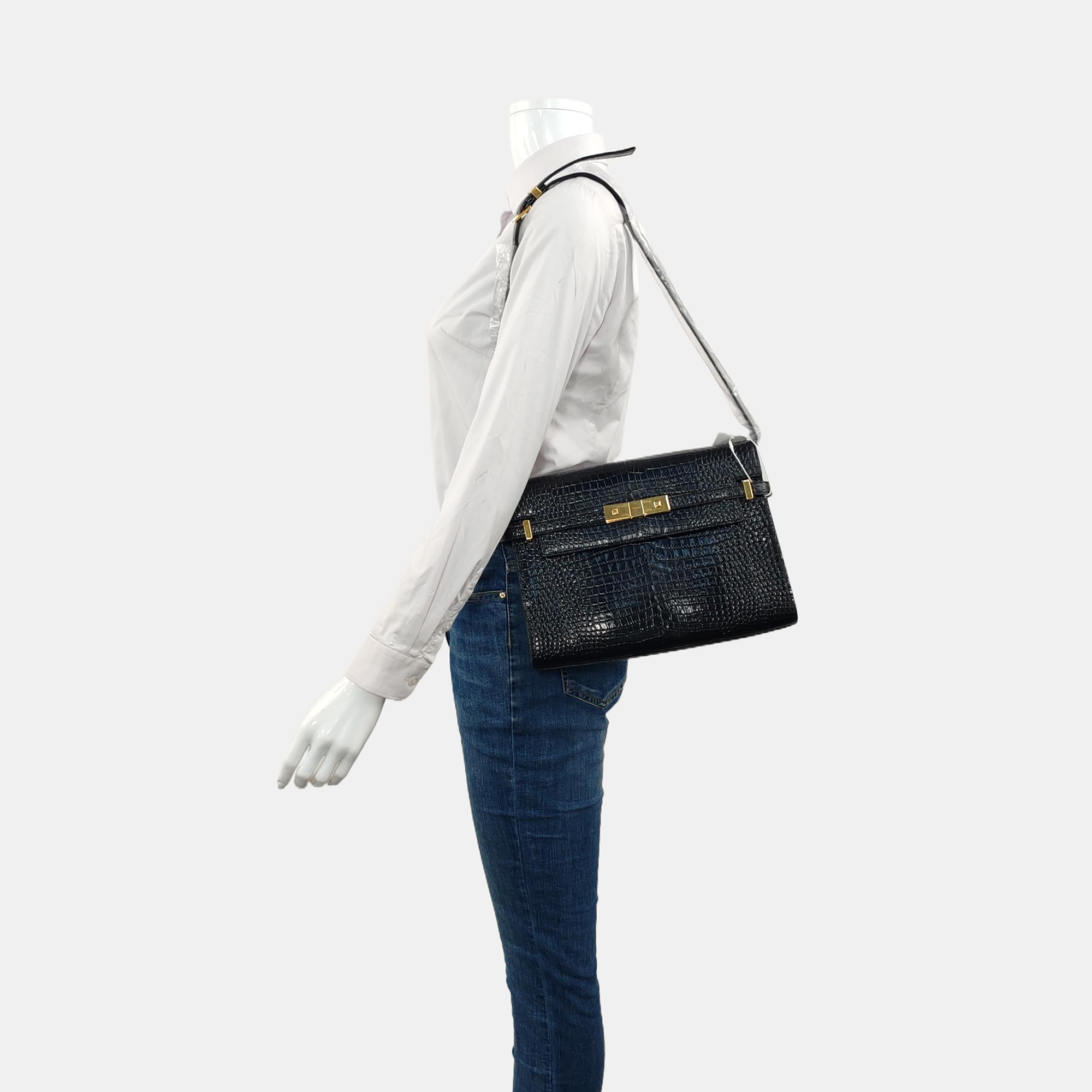 MANHATTAN Calfskin Black