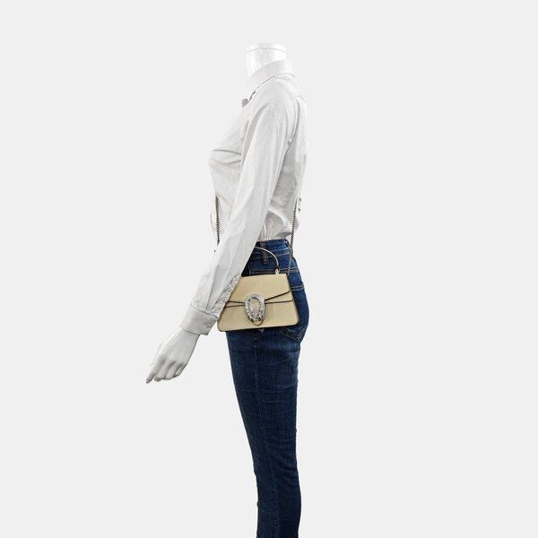 Dionysus Mini Calfskin White