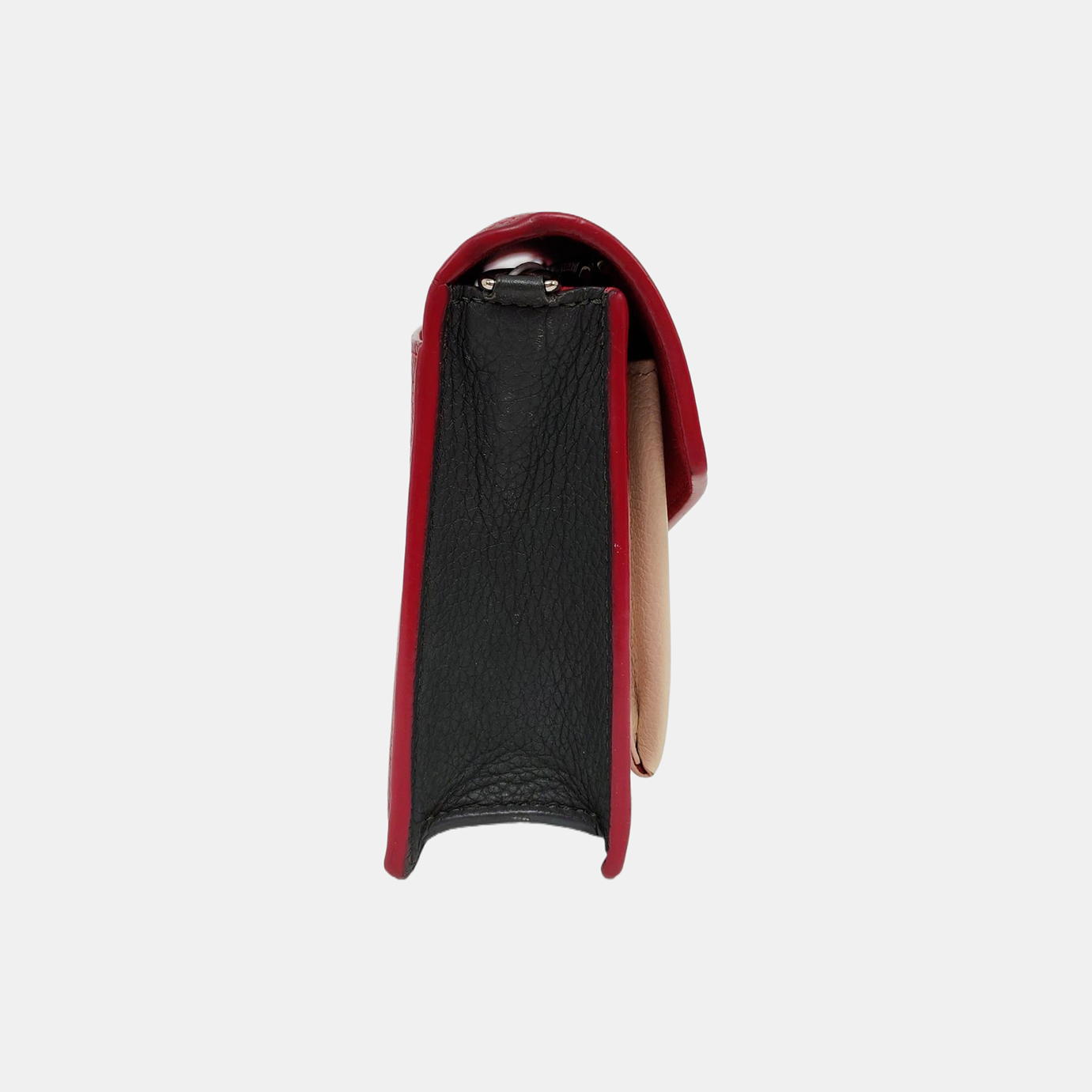 Authenticated pre-owned  Lockme Calfskin Red - Shoulder Bag at Looply