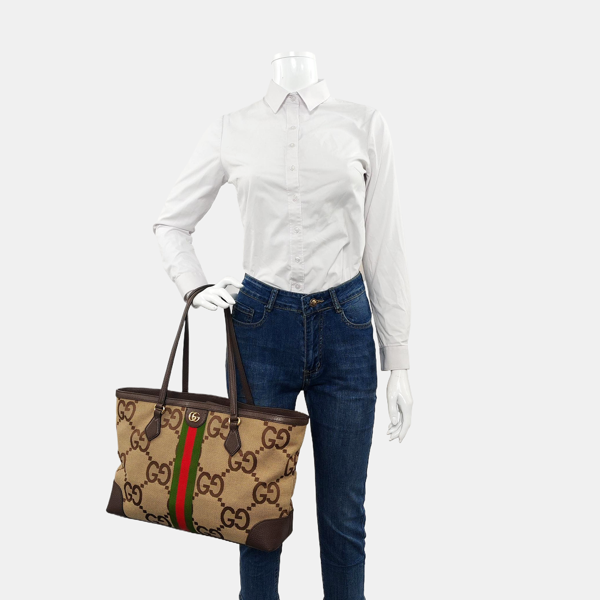 Monogram Canvas Medium Brown