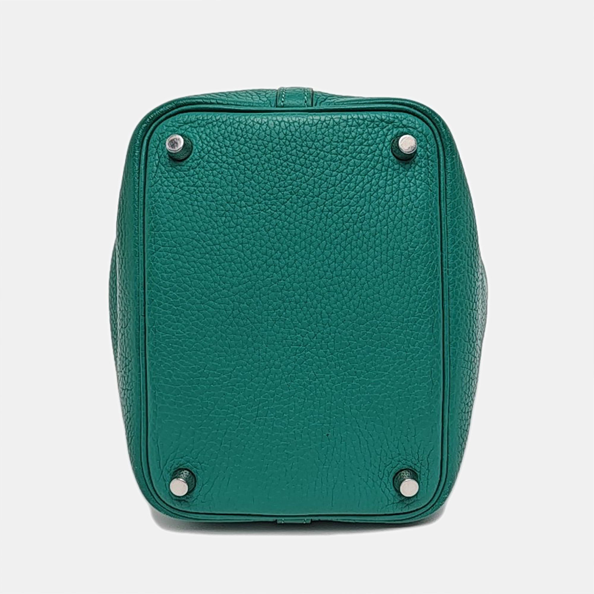 Authenticated pre-owned  Picotin Lock 18 Clemence Green - Top Handle Bag at Looply