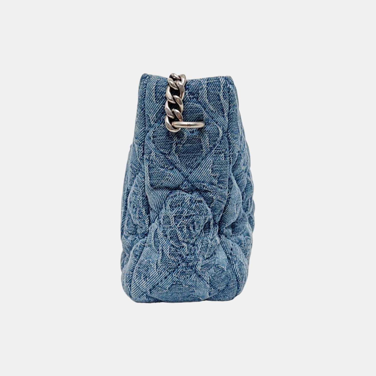 Quilted Denim Blue