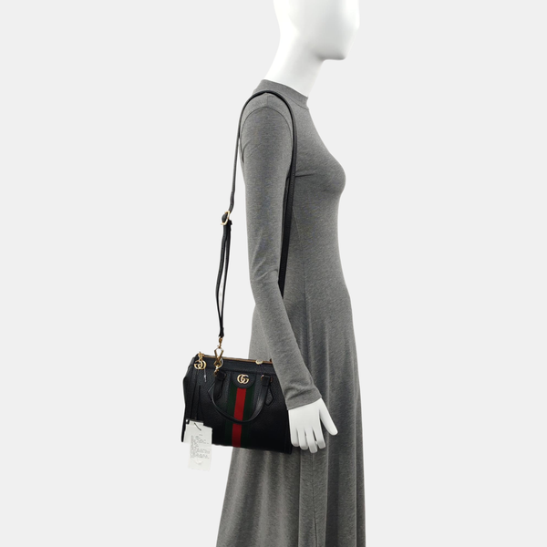 Ophidia Small Calfskin Black