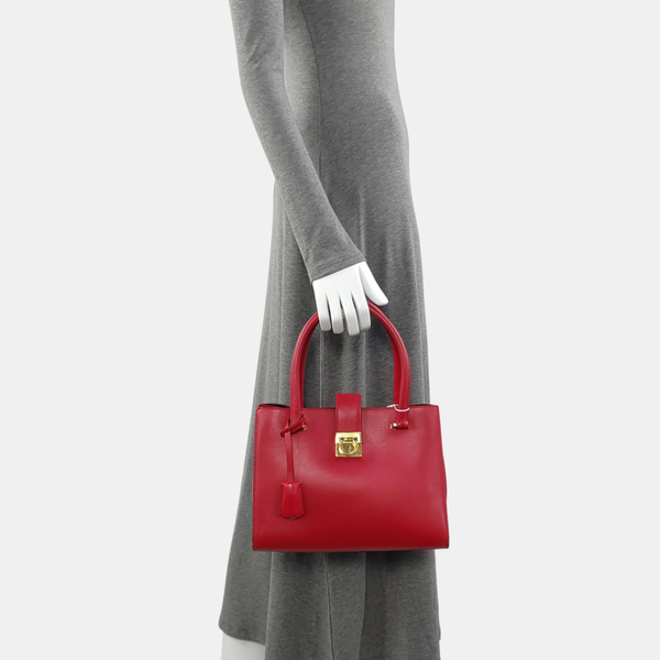 Marlene Calfskin Red