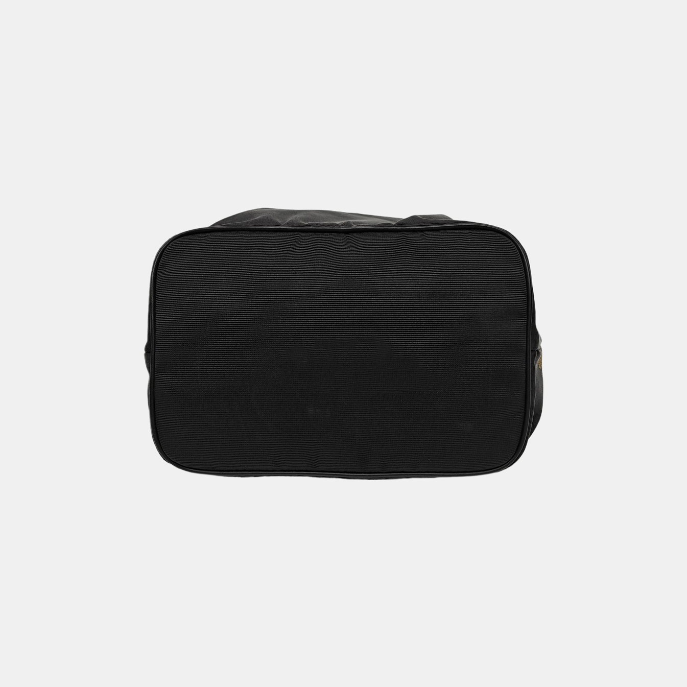 Fabric Top Handle Bag Black