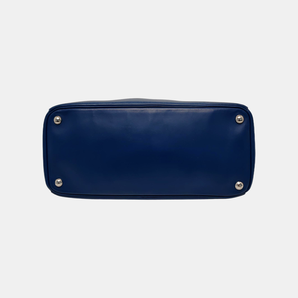 Authenticated pre-owned  Galleria Leather Blue - Shoulder Bag at Looply