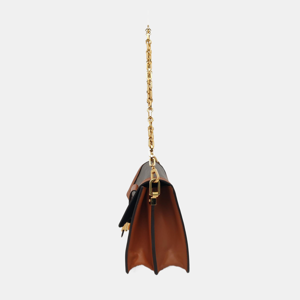 DAUPHINE MM Monogram Coated Canvas Brown