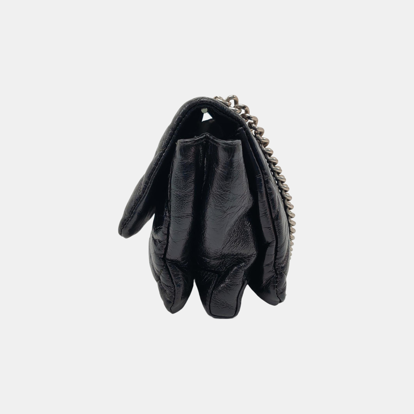 Ginny Quilted Calfskin Black