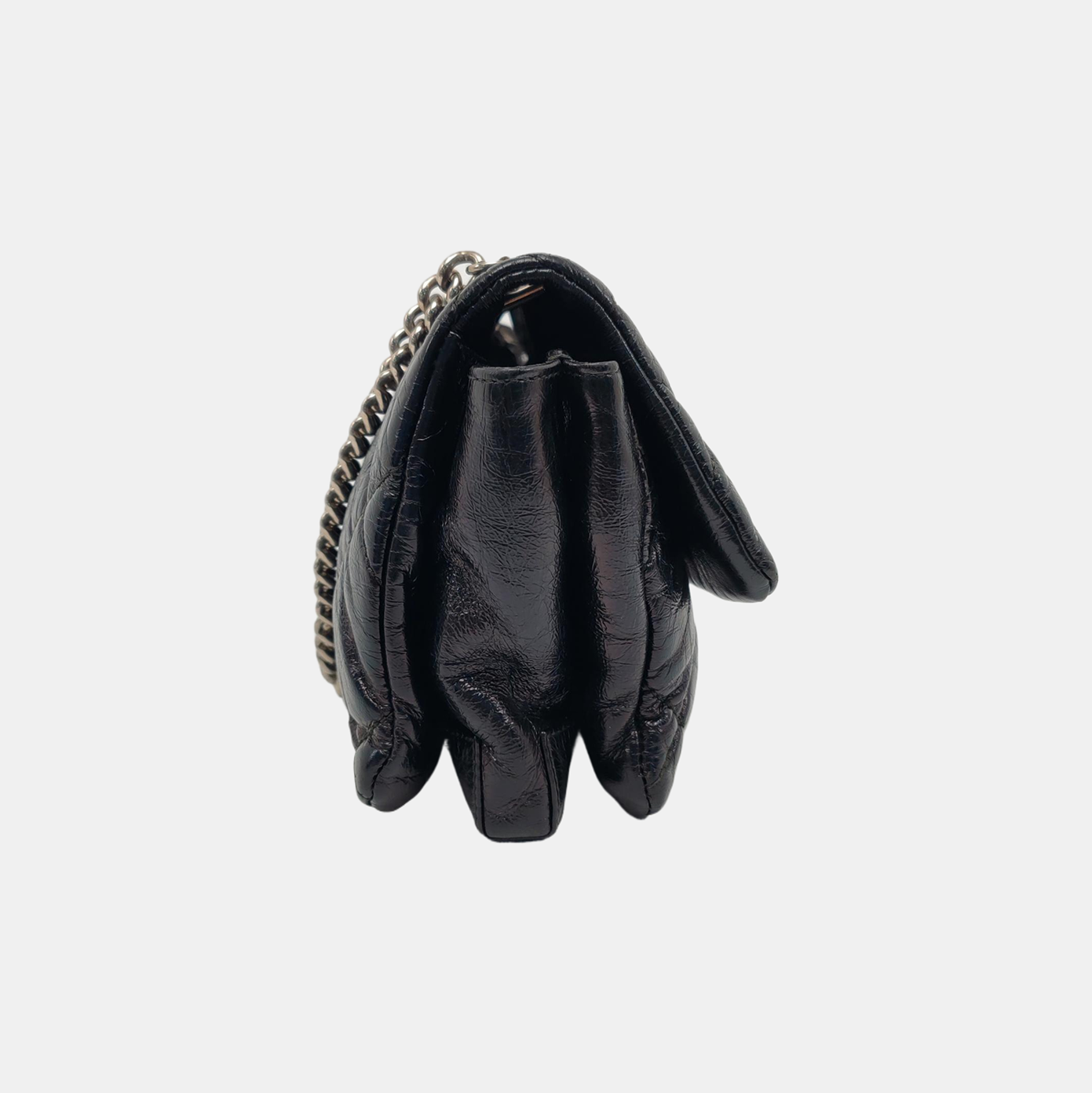 Ginny Quilted Calfskin Black