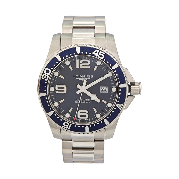 Hydroconquest 44mm Blue Automatic Watch