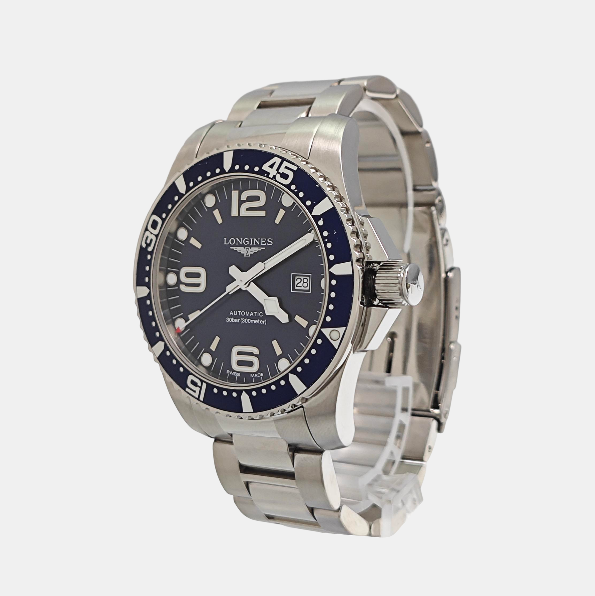 Hydroconquest 44mm Blue Automatic Watch