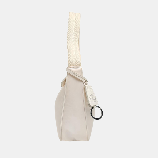 Authenticated pre-owned  Re-Edition2000 Mini Nylon White - Top Handle Bag at Looply