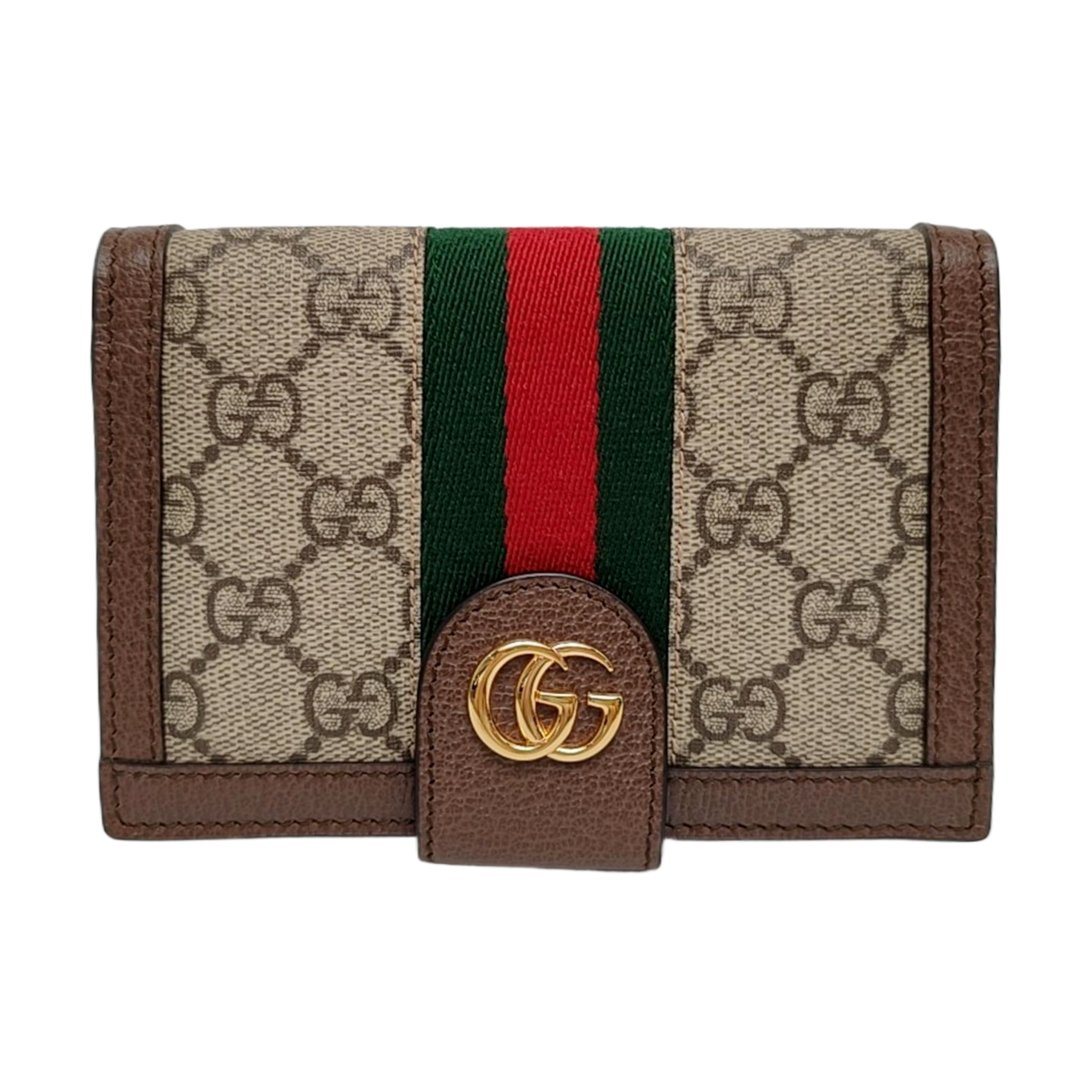 Authenticated pre-owned  Ophidia Monogram Coated Canvas Beige Wallet - Wallet at Looply