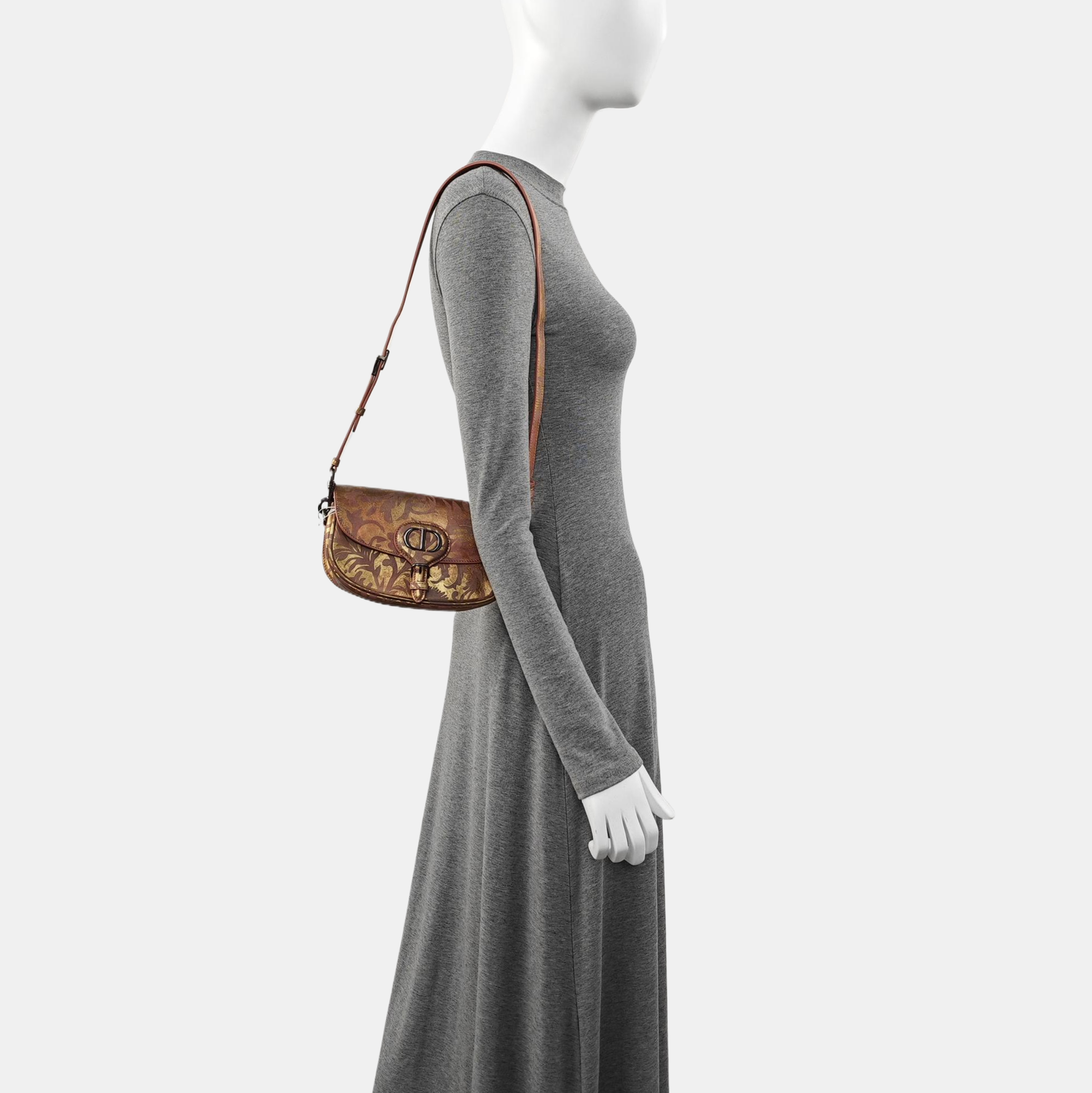 Authenticated pre-owned  Bobby East-West Calfskin Gold - Shoulder Bag at Looply