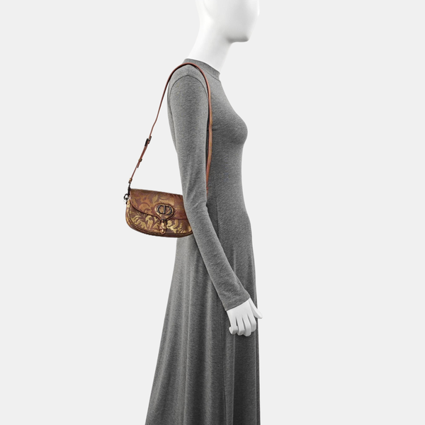 Authenticated pre-owned  Bobby East-West Calfskin Gold - Shoulder Bag at Looply