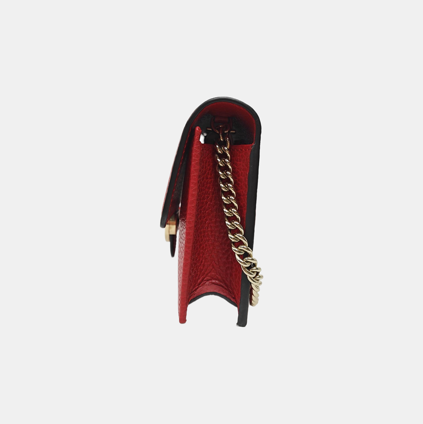 Authenticated pre-owned  Interlocking G Calfskin Red - Shoulder Bag at Looply