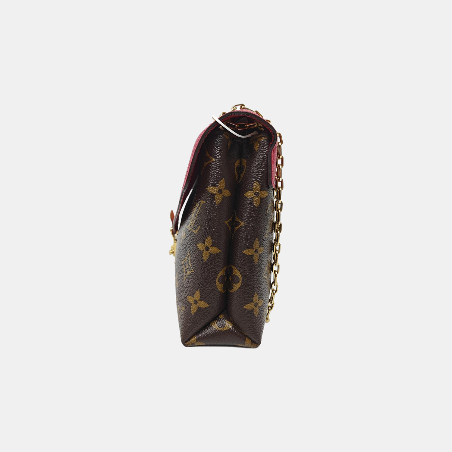 Authenticated pre-owned  Pallas Monogram Coated Canvas Brown - Shoulder Bag at Looply