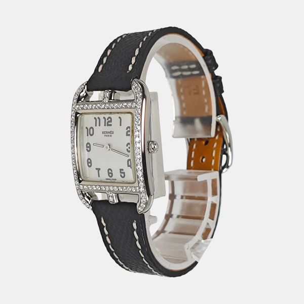 22.8mm White Quartz Watch