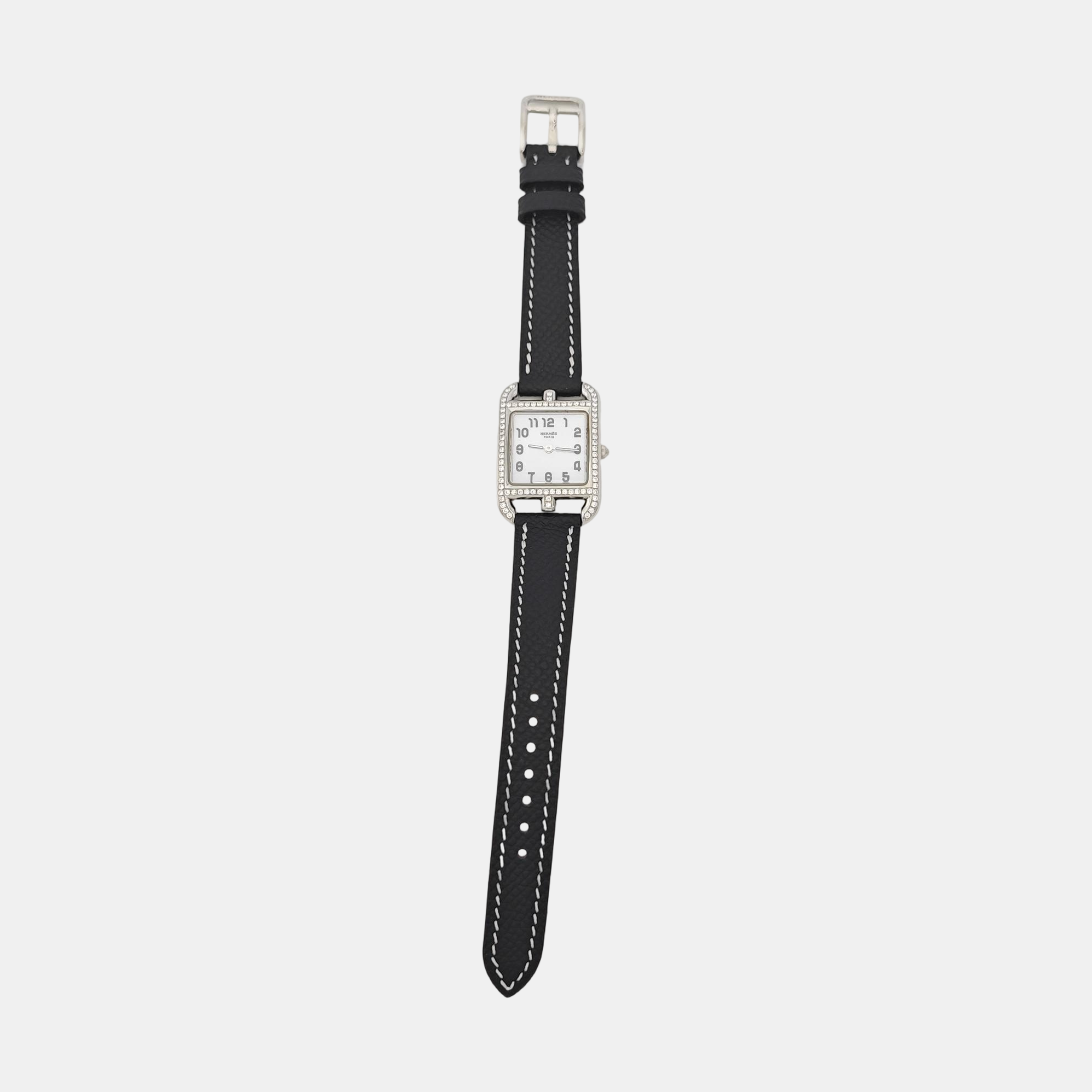 22.8mm White Quartz Watch