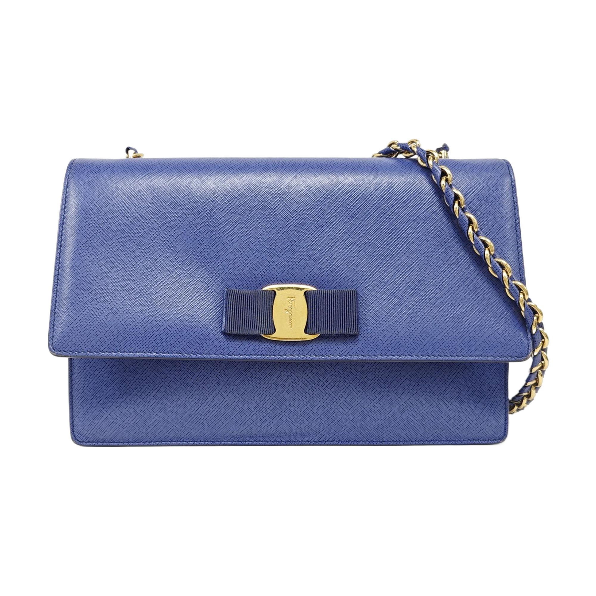 Ginny Calfskin Blue