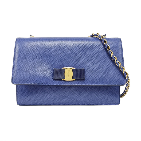 Ginny Calfskin Blue