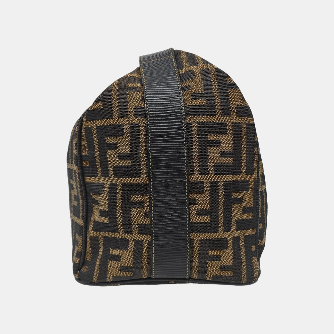 Canvas Top Handle Bag Brown