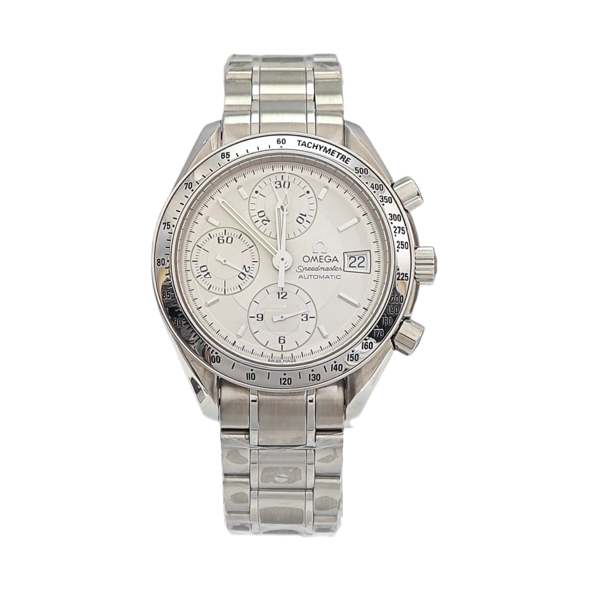 SPEEDMASTER 39mm Silver Automatic Watch