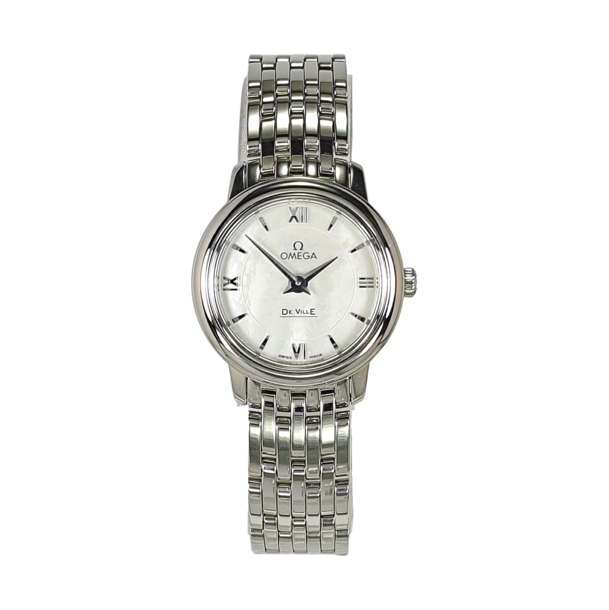 DE VILLE 24.4mm White Quartz Watch