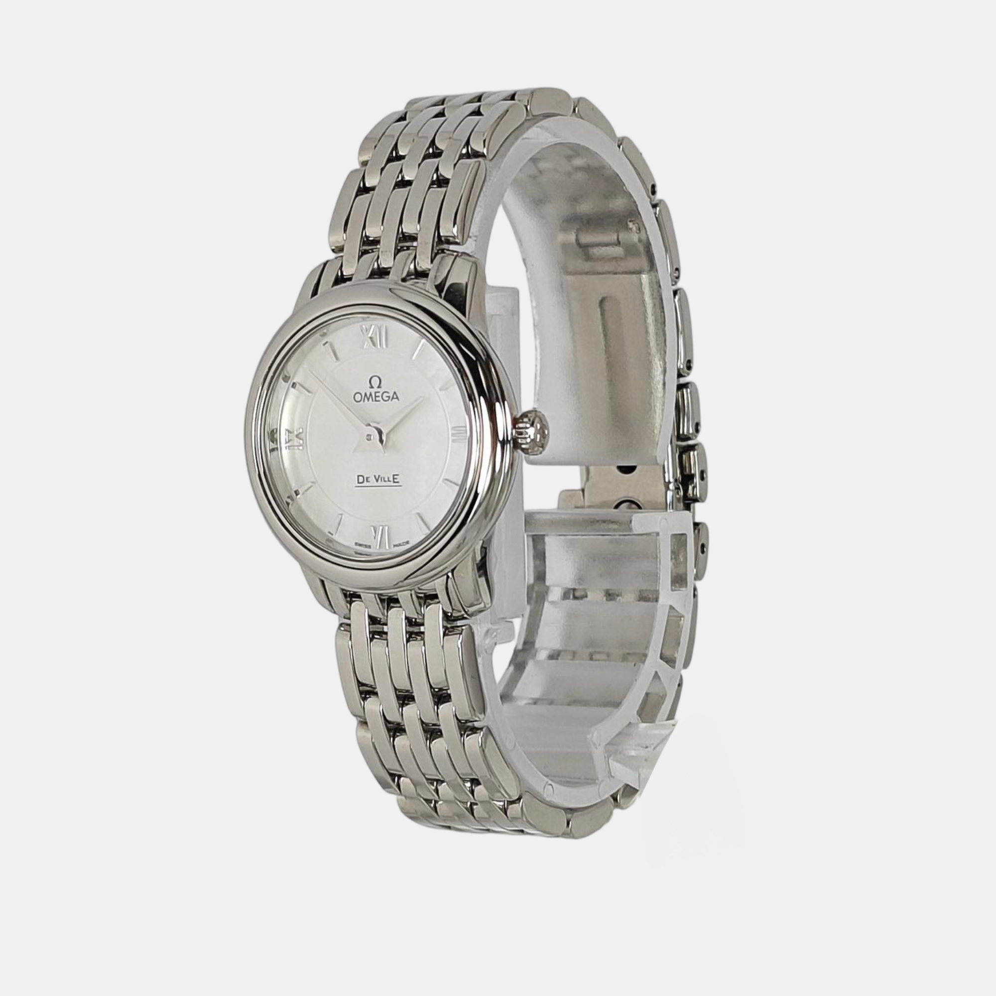 DE VILLE 24.4mm White Quartz Watch