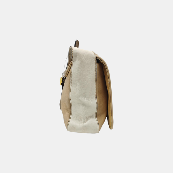 Calfskin Crossbody Bag Brown