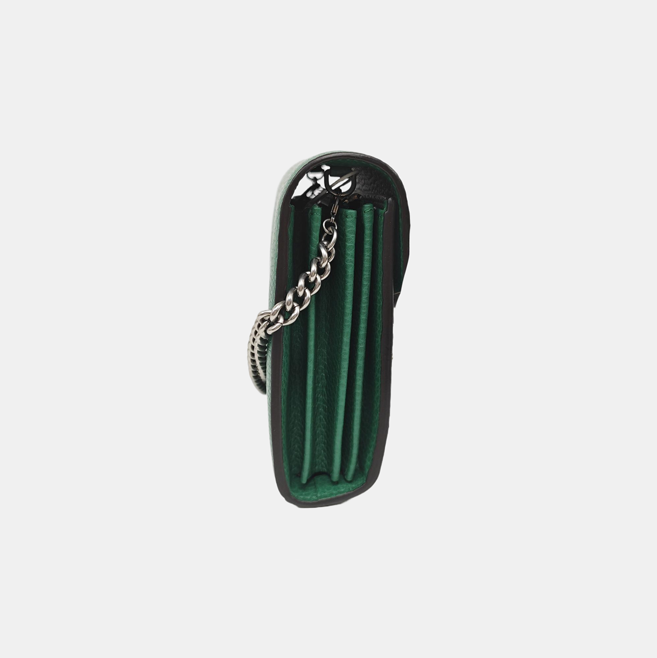 Authenticated pre-owned  Dionysus Super Mini Calfskin Green - Shoulder Bag at Looply
