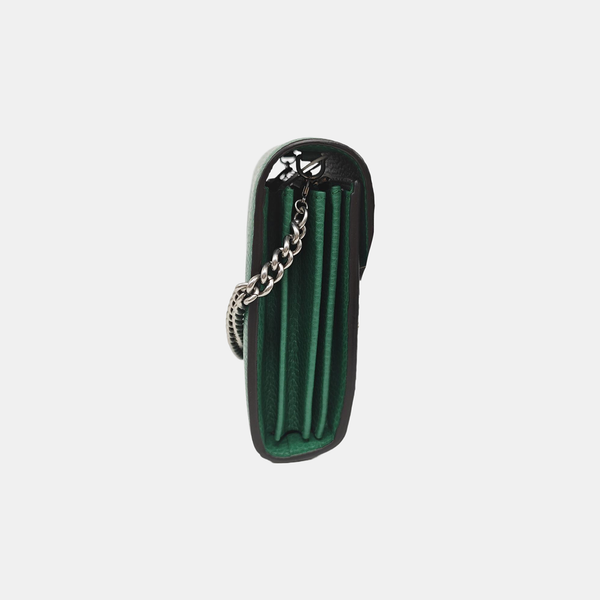 Authenticated pre-owned  Dionysus Super Mini Calfskin Green - Shoulder Bag at Looply