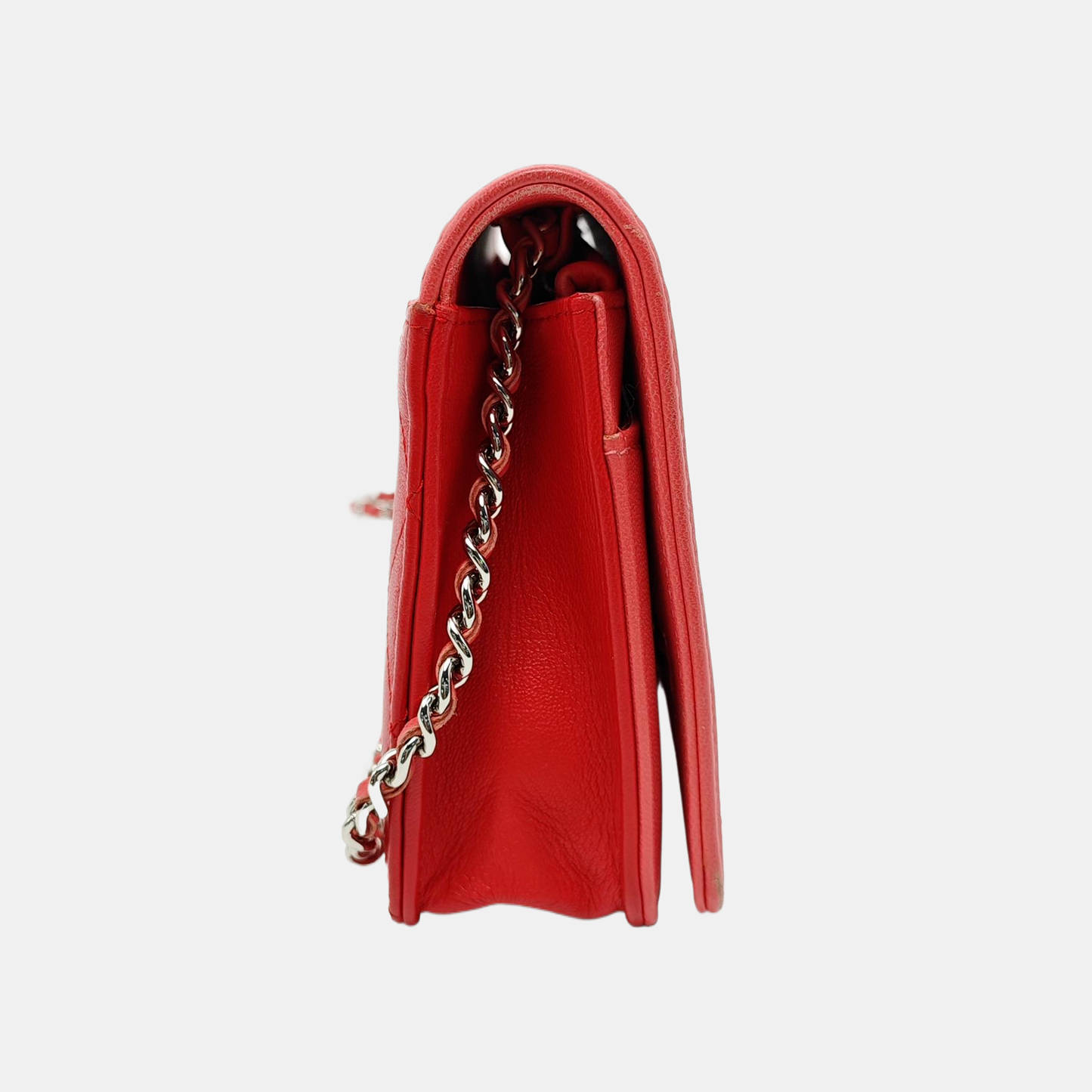 Quilted Lambskin Red