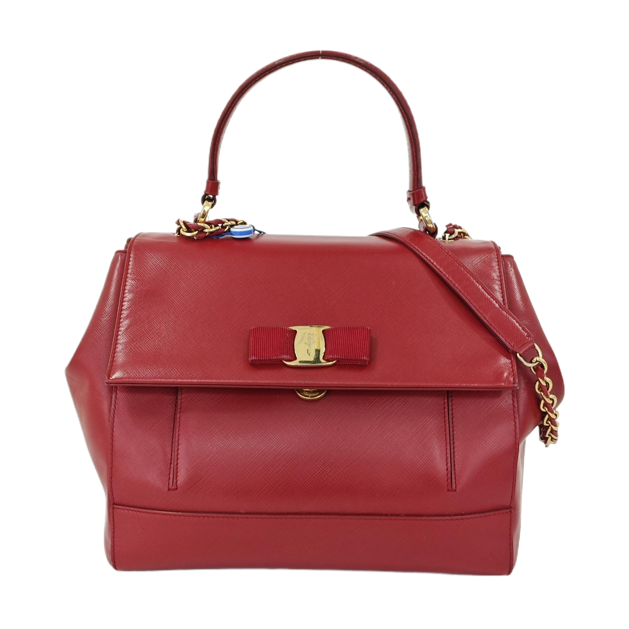 Carrie Calfskin Red