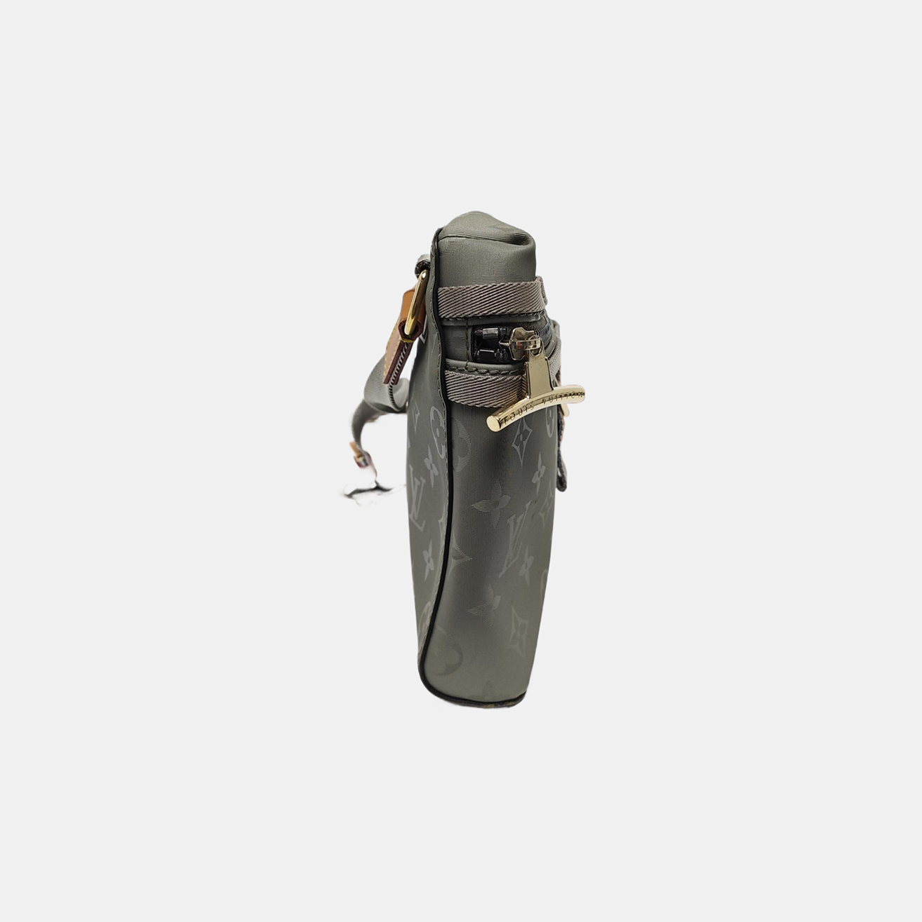 Monogram Special Material Shoulder Bag Gray