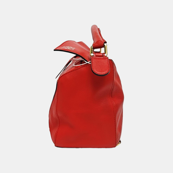 Authenticated pre-owned  Puzzle Small Calfskin Red - Shoulder Bag at Looply
